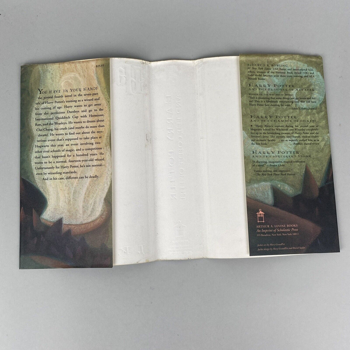 Harry Potter and the Goblet of Fire by J.K. Rowling, First American Edition 2000