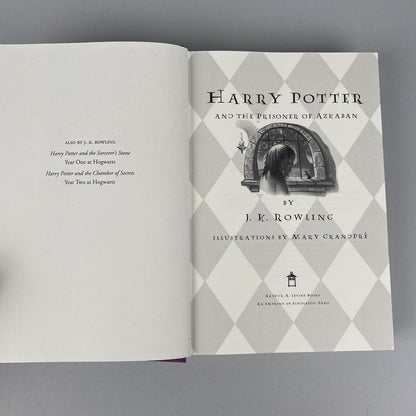 Harry Potter and the Prisoner of Azkaban by J.K. Rowling, 1st American Edition