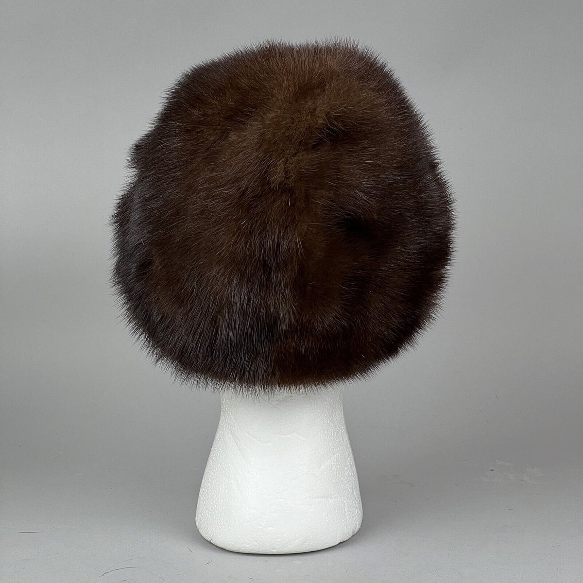 1950's Famous Bar French Room Women's Brown Mink Hat EUC