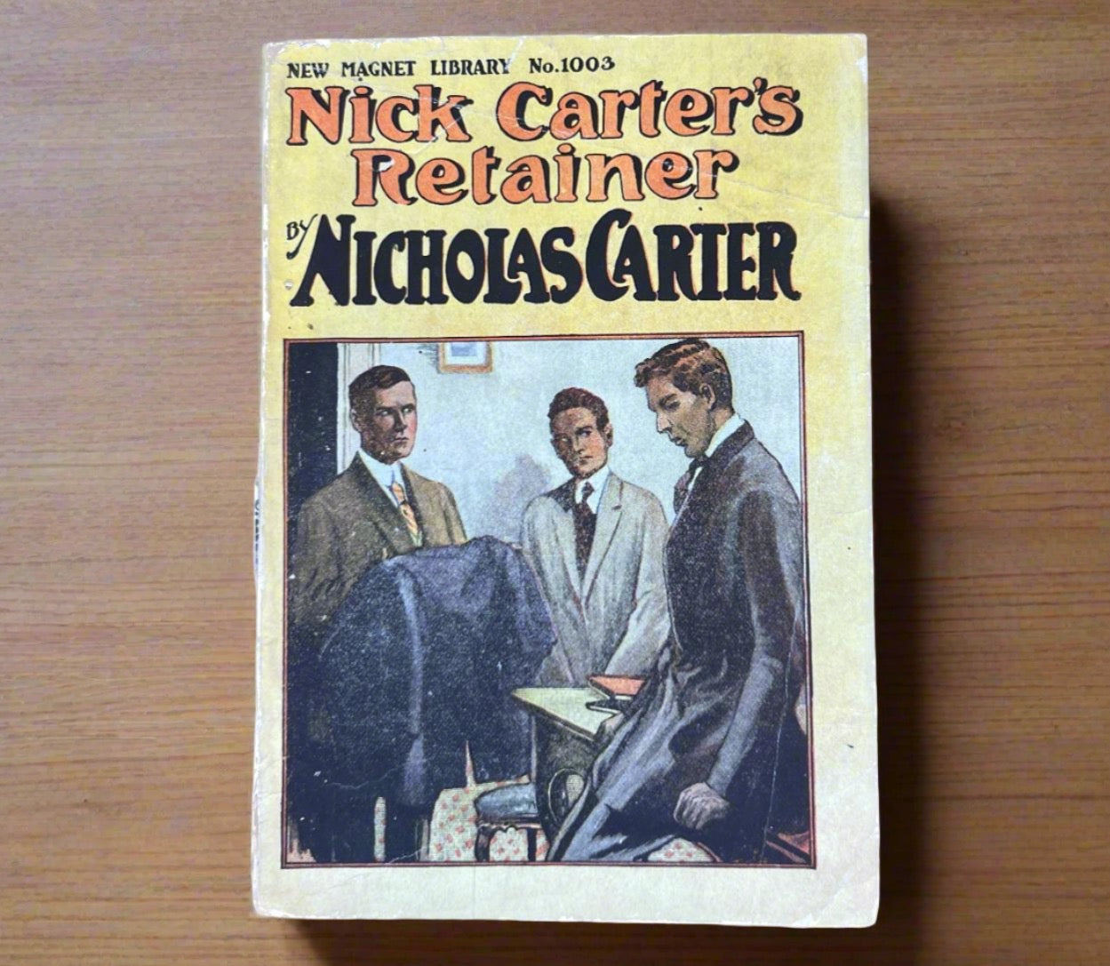 Nick Carter's Retainer by Nicholas Carter 1900 Paperback Antique