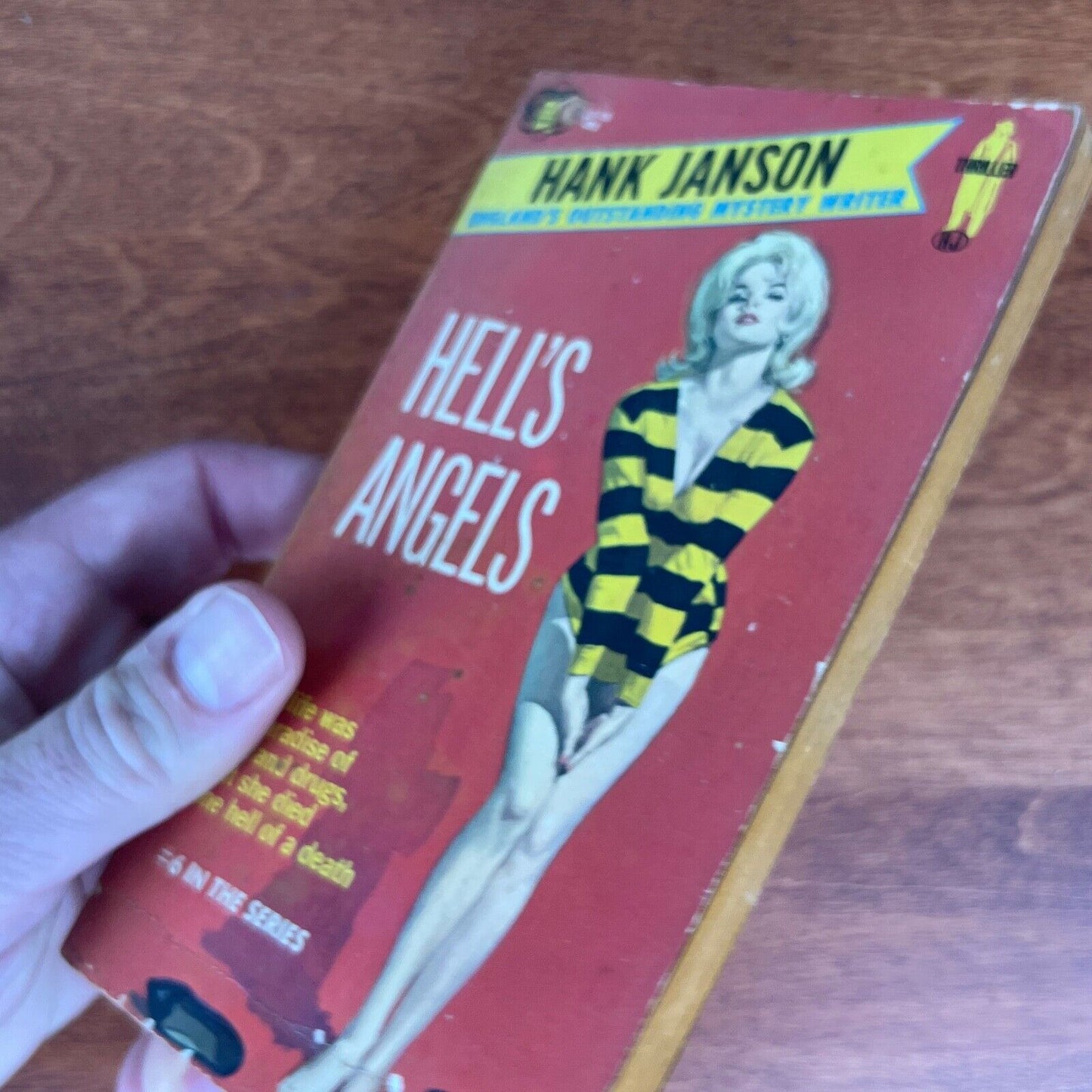 Hell's Angels by Hank Janson: Number 6 in the Mystery Series 1964 Paperback