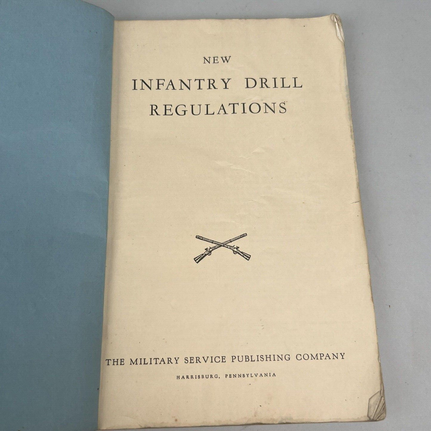 Vintage Copy of New Infantry Drill Regulations: U.S. Army