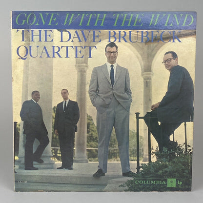 Gone with the Wind The Dave Brubeck Quartet, Columbia Six Eye (6 Eye) Vinyl