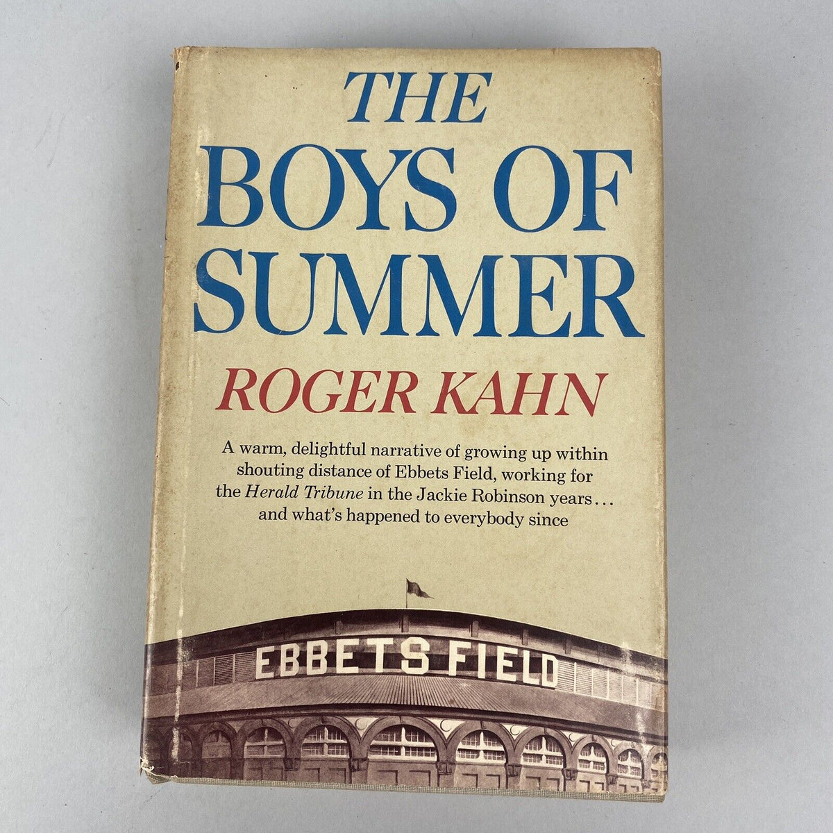 The Boys of Summer by Roger Kahn 1972 Hard Book/Dust Jacket, First Edition