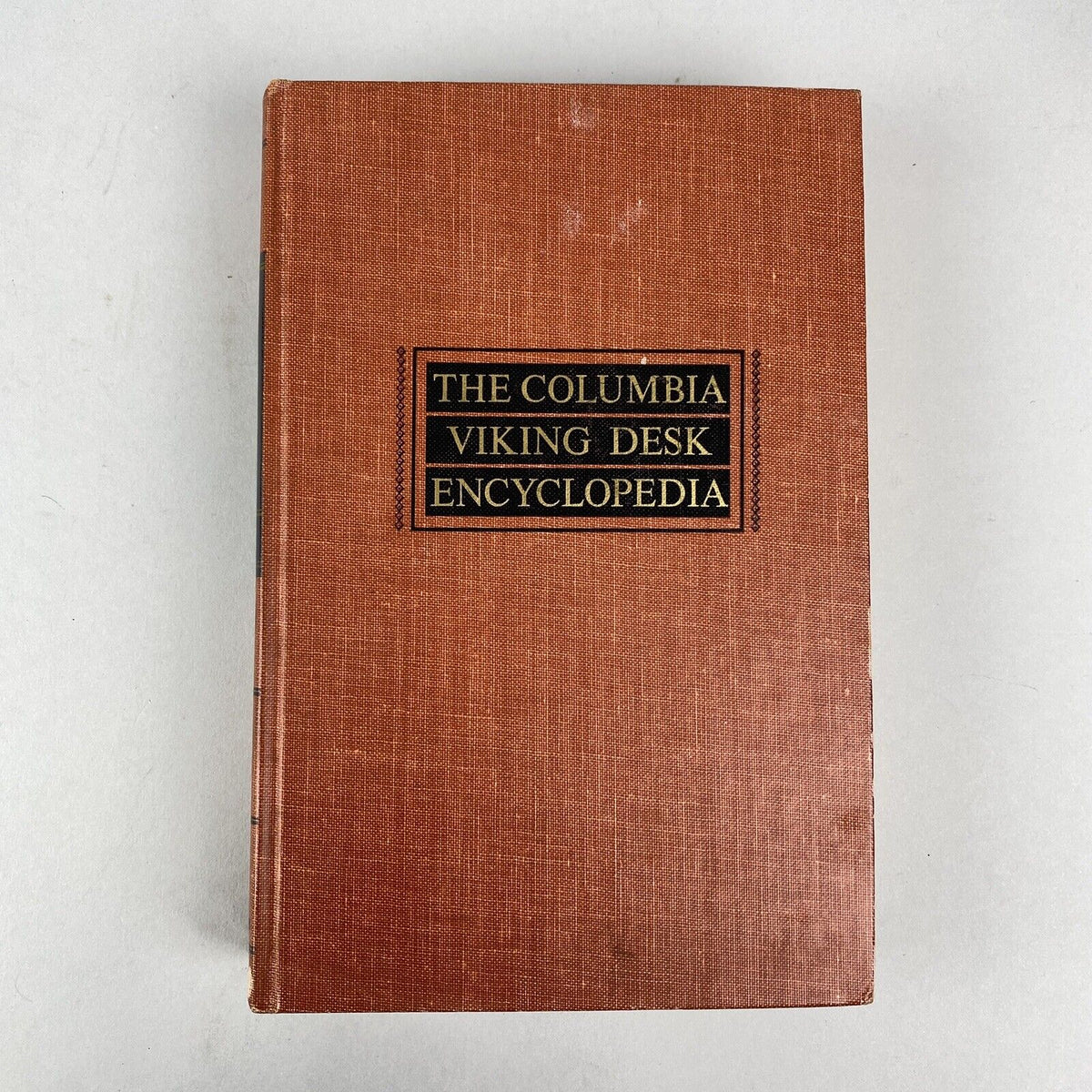 The Columbia Viking Desk Encyclopedia 2 Volume Set , Book Club Edition, 1956