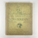 2 - 1920 ATWOOD NEW GEOGRAPHY Hardcover BOOK w/Color Maps,New York& Penn Edition