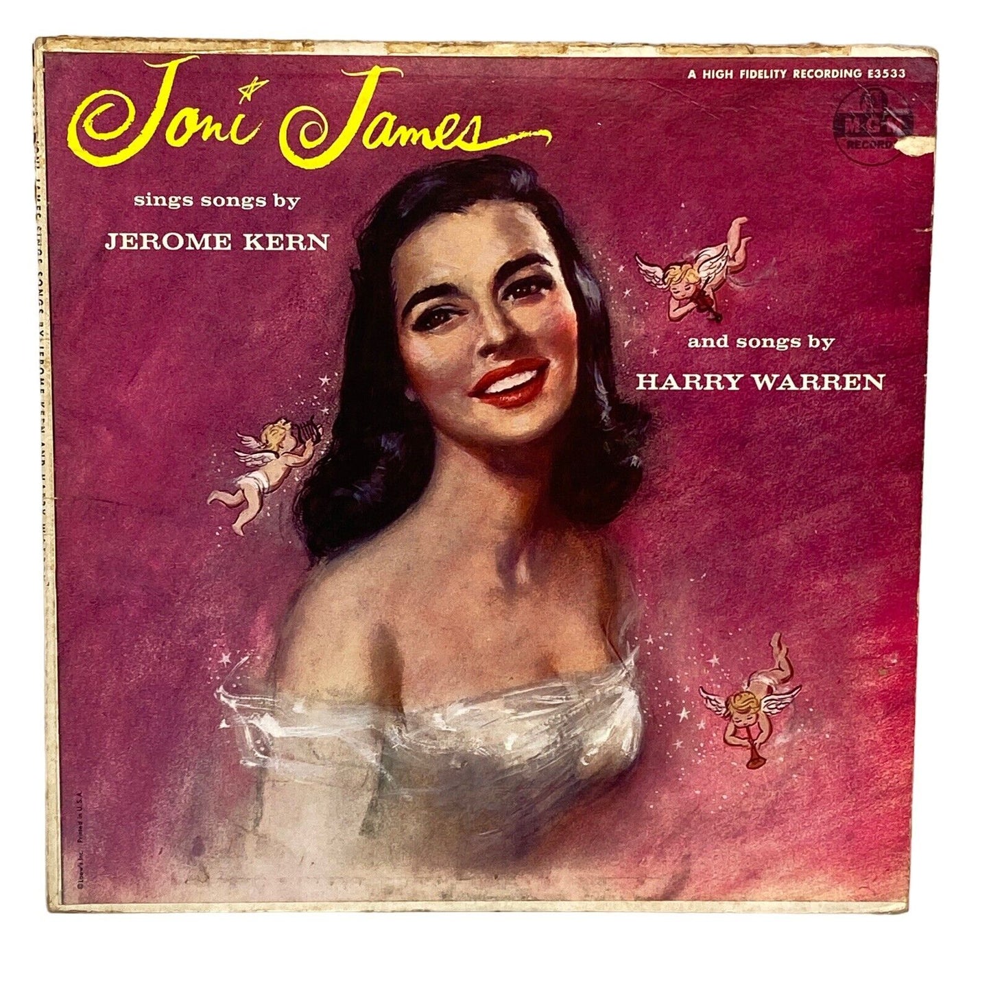 Joni James sings songs by Jerome Kern and songs by H. Warren, vinyl record