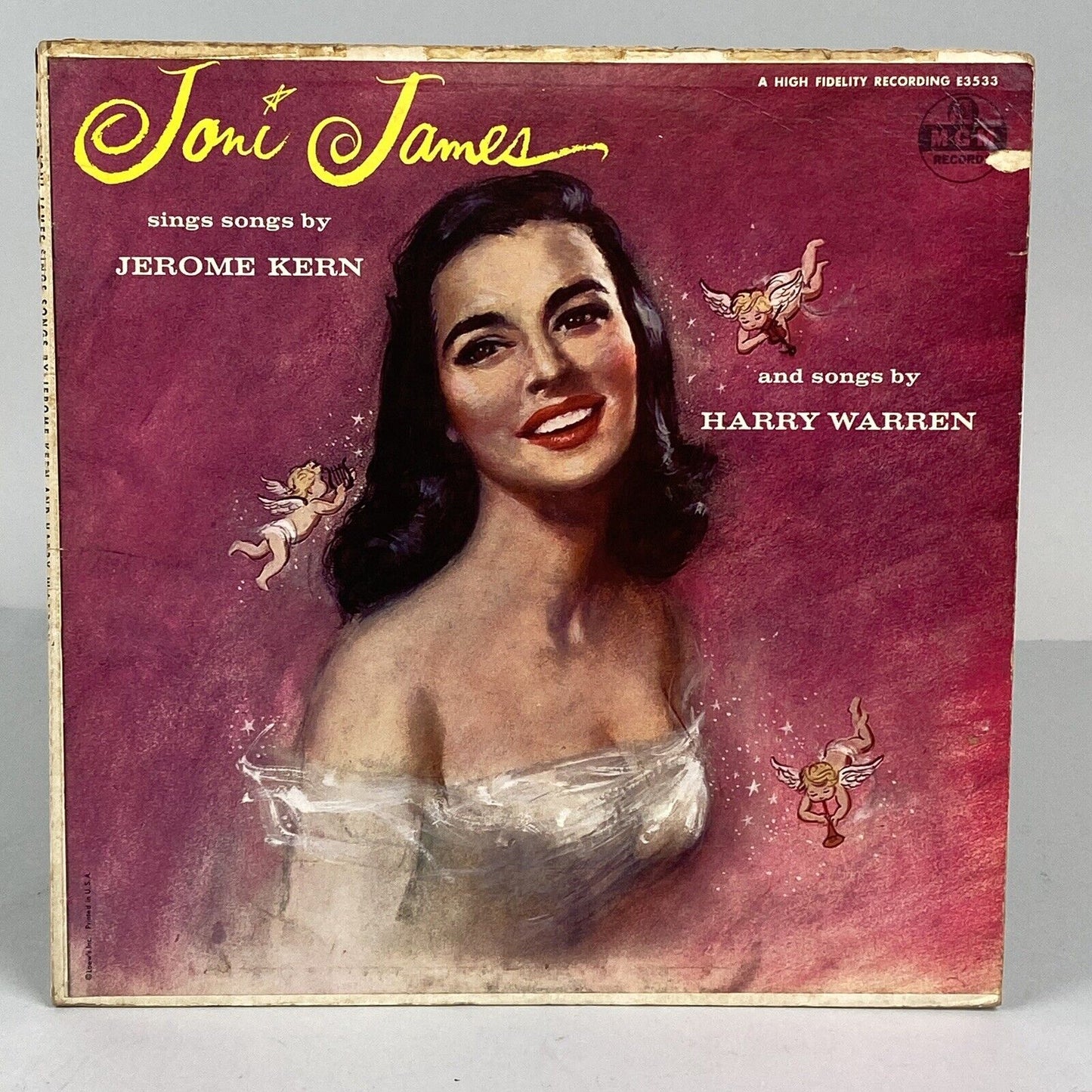 Joni James sings songs by Jerome Kern and songs by H. Warren, vinyl record