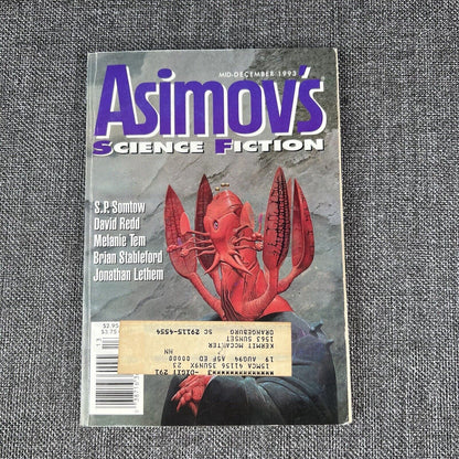 Asimov's Science Fiction Magazines Lot of 4 (1994, 1993)