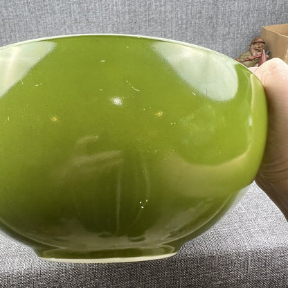 Vintage Pyrex Verde Green Cinderella Nesting Mixing Bowls 444 4 Qt