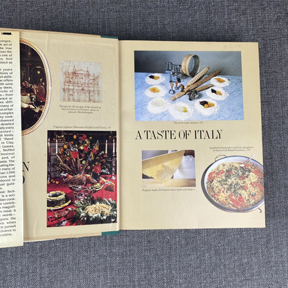 Giuliano Bugialli's Classic Techniques Of Italian Cooking Hard Cover Cook Book