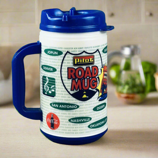 Pilot Road Tour Travel Mug 64 Ounce Whirley USA Truck Driving