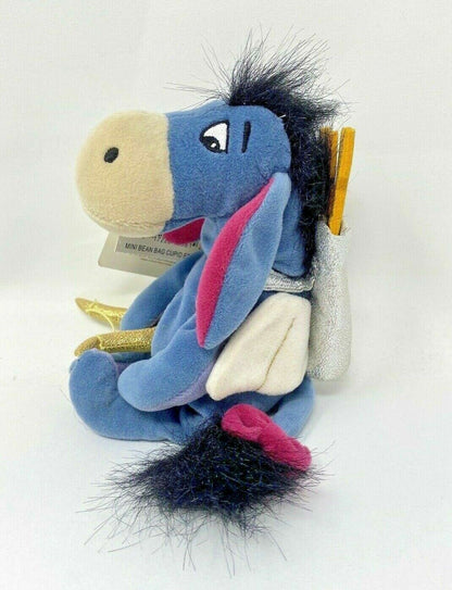 Disney Store Mini Bean Bag Cupid Eeyore 8" Plush Doll