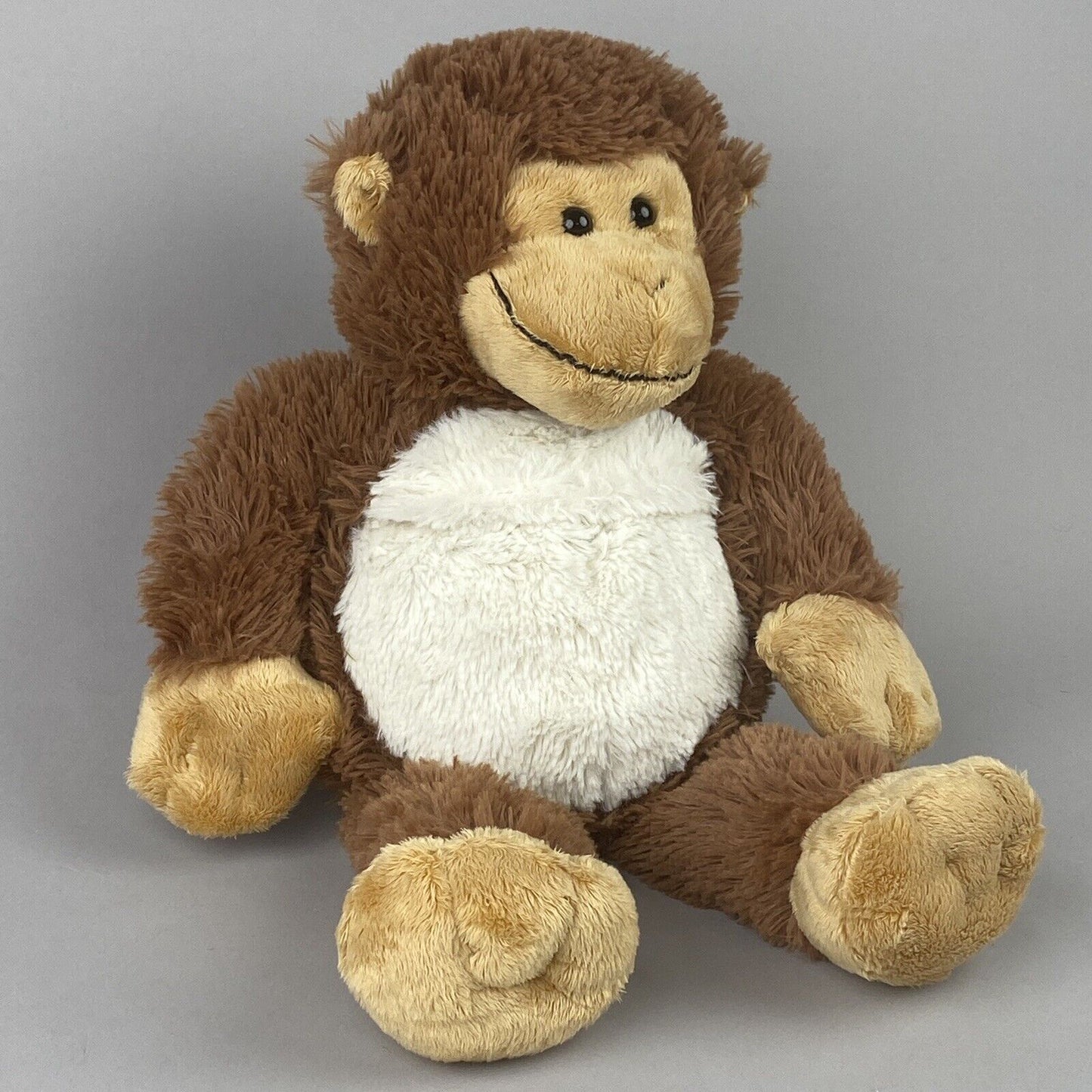 Aroma Home Monkey Plush with Microwaveable Insert Heating Pad 16"