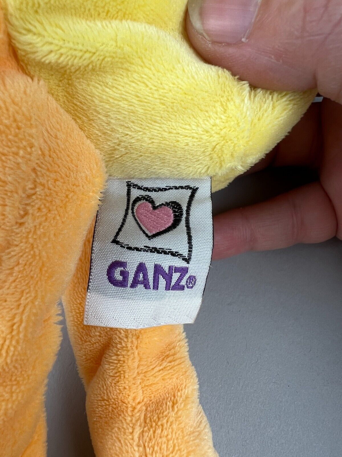 Ganz Chick with Rabbit Slippers Plush Stuffed Animal