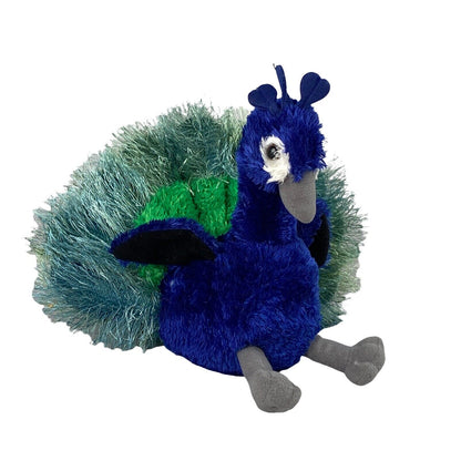 Aurora Peacock Blue & Green Plush 9 inch Stuffed Toy