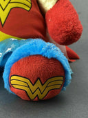 Wonder Woman Plush Teddy Bear Red Blue Stars DC Comics 17" Removable Cape