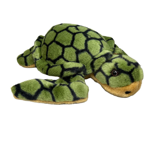 A&A Plush Soft N' Cuddly Green Turtle Stuffed Animal 9"