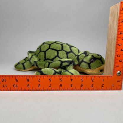 A&A Plush Soft N' Cuddly Green Turtle Stuffed Animal 9"