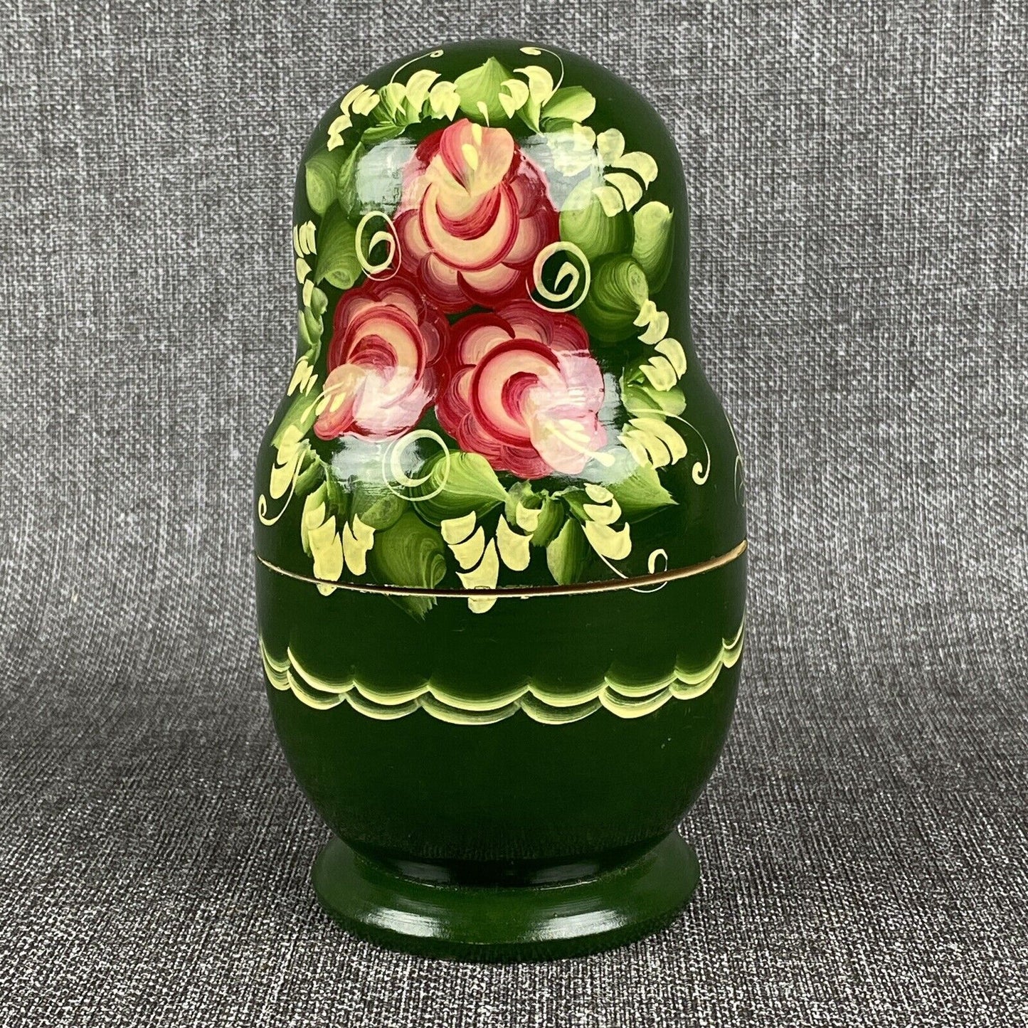 Original Russian Nesting Dolls 6.25" 5 Piece Set MATRYOSHKA (Signed)