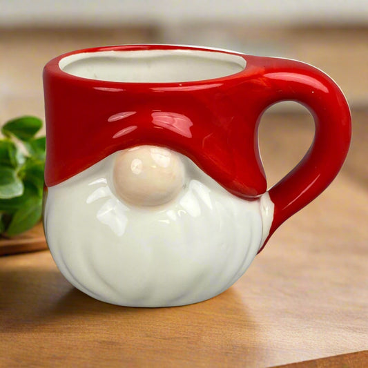 Royal Norfolk Figural Christmas Gnome Mug 15 OZ Dolomite