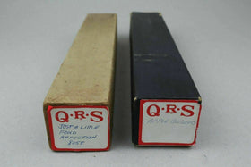 QRS Piano Rolls: #8055 Just a Little Fond Affection,# 74407 Apple Blossoms