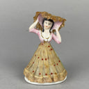 Lace doll Ceramic Figurine, 4" tall