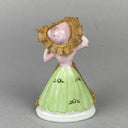 Lace doll Ceramic Figurine, 4" tall