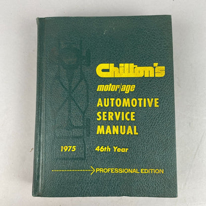 1975 Chilton's Motor/Age Automotive Service Manual - 46th Year