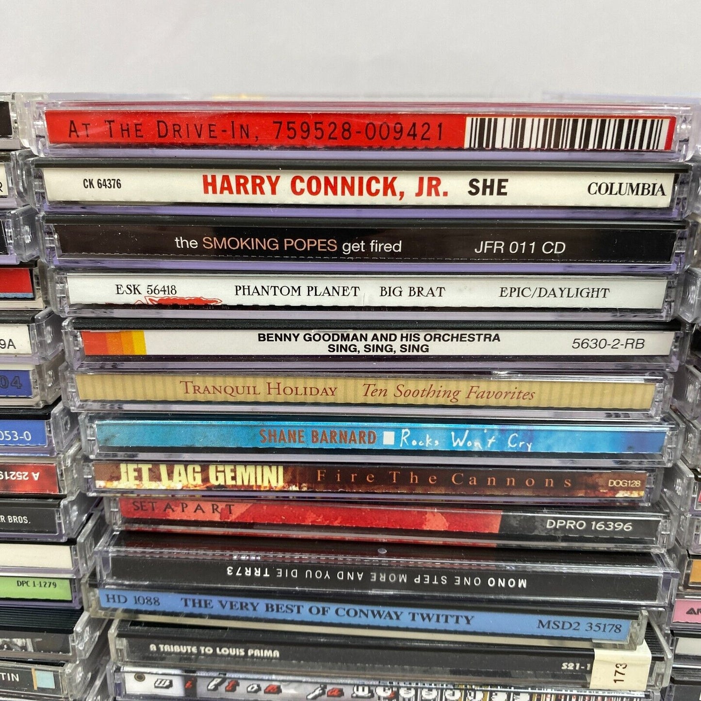 Lot of 60 Mixed Genre Music CD (Harry Connick, R.E.M, The Simpsons, Soundtracks)