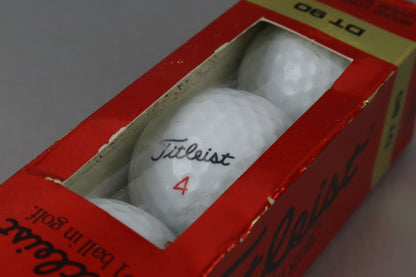 3pk  Titleist Golf Ball DT 90