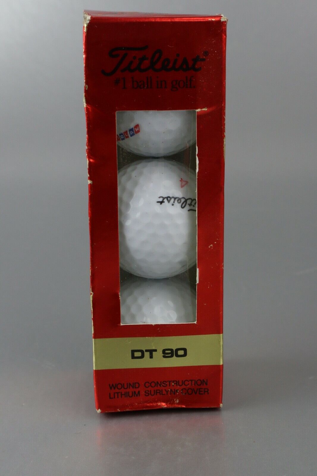 3pk  Titleist Golf Ball DT 90