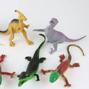 Lot of 7 - Greenbrier International Dinosaurs (T-Rex, Brontosaurus, Lizard)