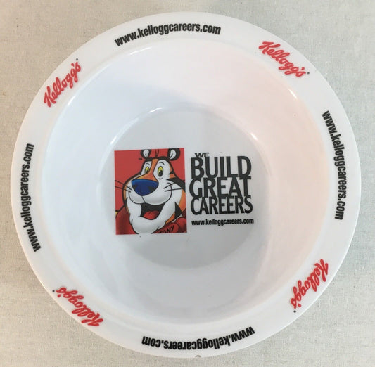 Pre-owned Kelloggs Tony the Tiger Breakfast Cereal Bowl Careers Advertising