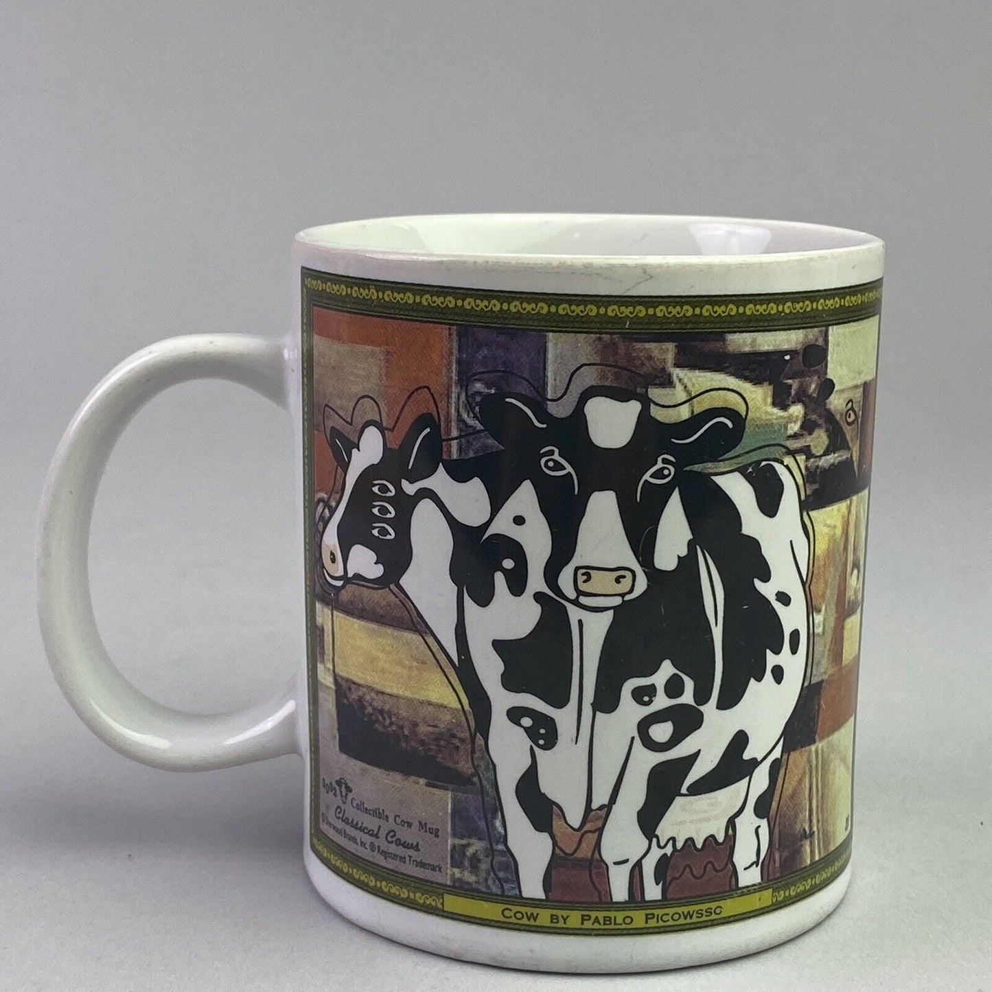 Sherwood Brands of RI Classical Cows Mug (Coffee, Tea, Hot Chocolate)