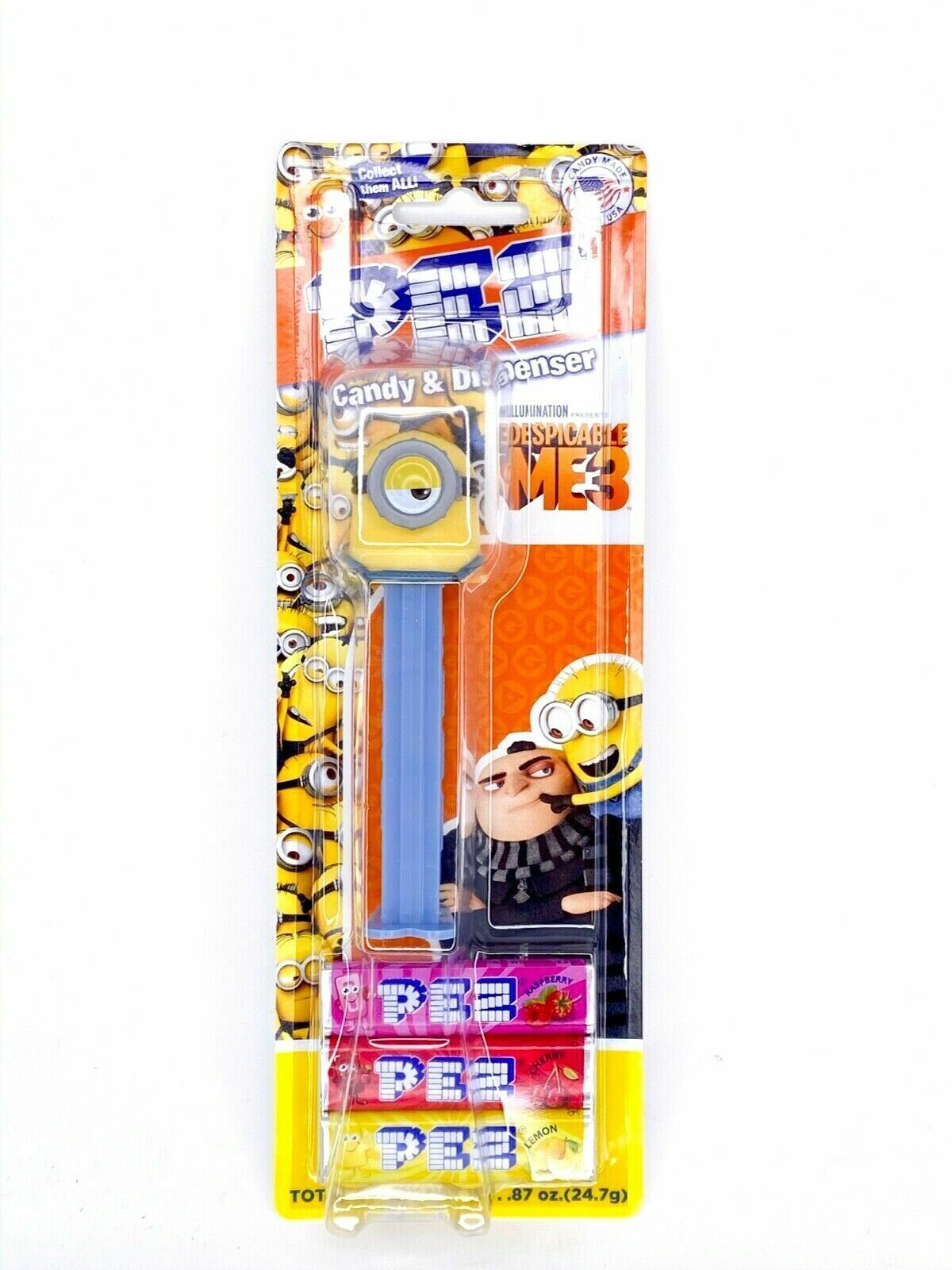 PEZ -Despicable Me 3 - Stuart, Universal Studios