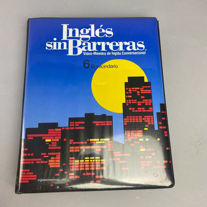 Ingles Sin Barreras Course VHS Tapes, Cassettes, and Hello America