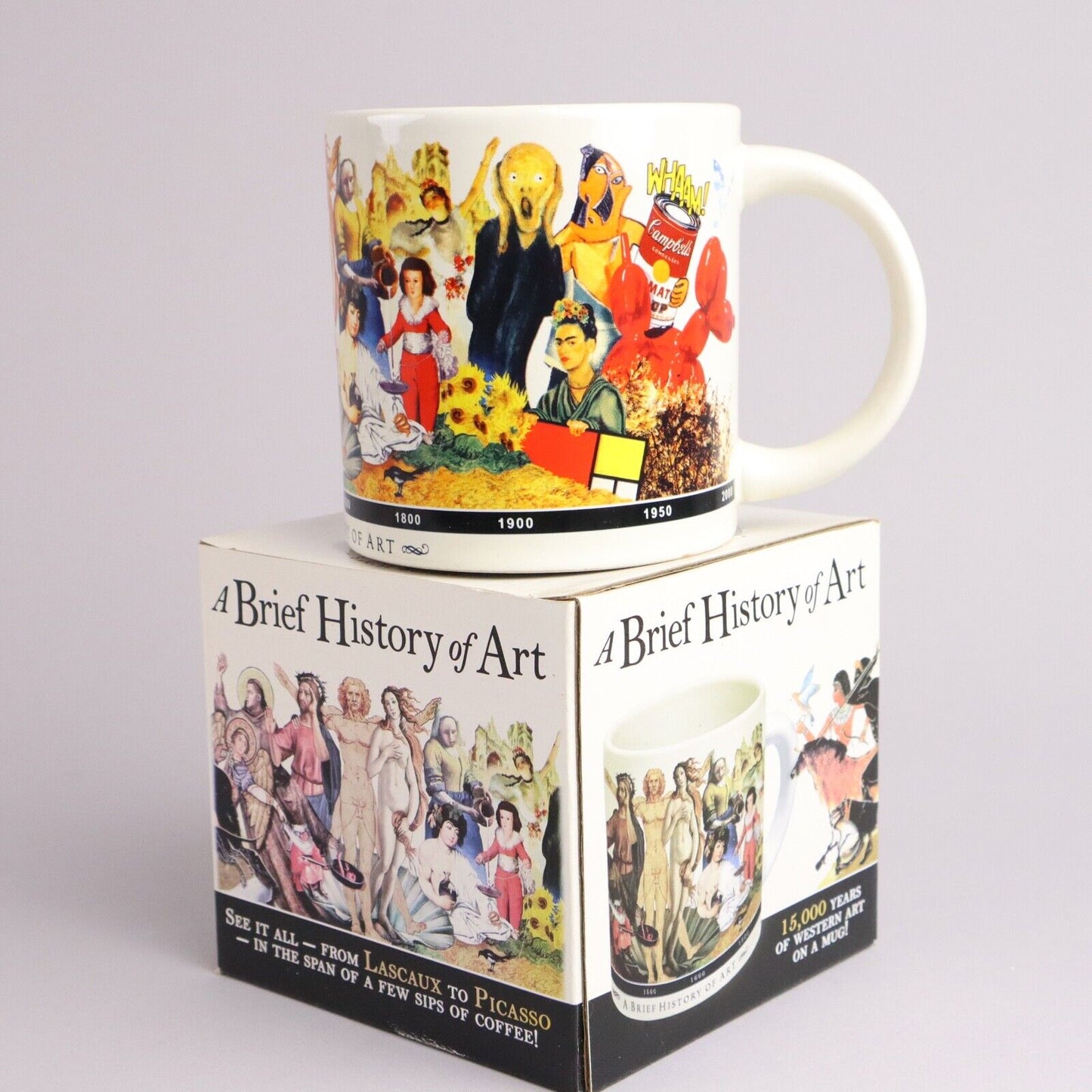 A Brief History of Art Coffee Mug ~ Unemployed Philosophers Guild