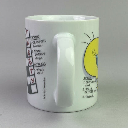 Tweety Bird Crossword Puzzle Coffee Mug