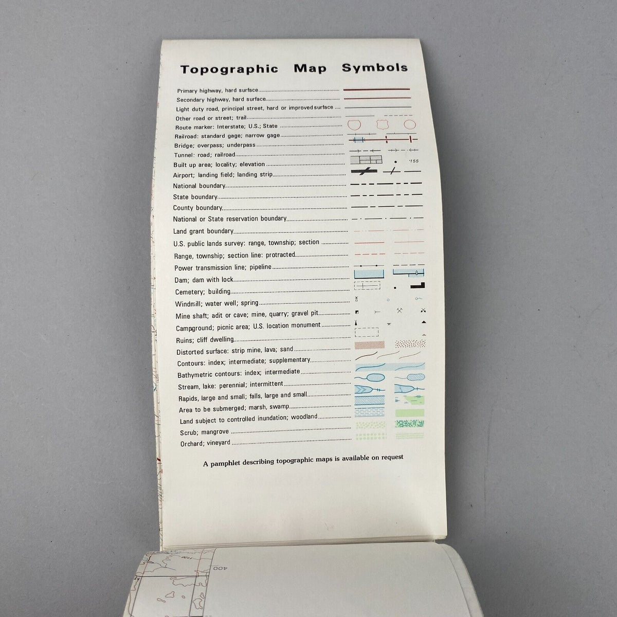 USGS Topographic Map 1985 Survey 30 x60  SD Hot Springs 43103-A1-TM-100