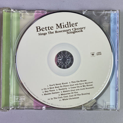 Bette Midler - Sings the Rosemary Clooney Songbook  (CD, 2003, Columbia)