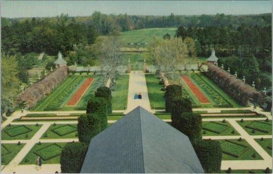 Postcard Ballroom Garden Governor's Palace (Official Colonial Williamsburg)