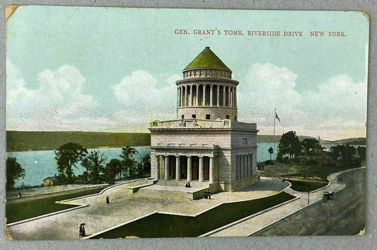 Antique Postcard: 1910 Gen. Grant's Tomb Riverside Drive New York