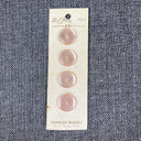 Le Chic B. Blumenthal Pink 4 Buttons Original Card 462 30MM 3/4" Two Hole