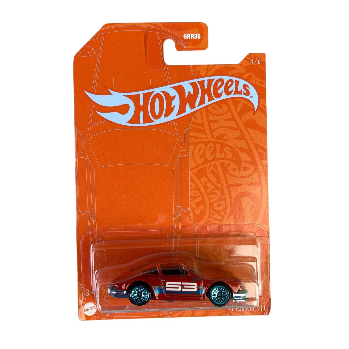 Hot Wheels '71 Porsche 911 GRR39-D510 4/6 2018