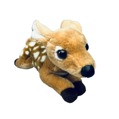 Aurora Miyoni Stuffed Animal White Spotted Deer 9"