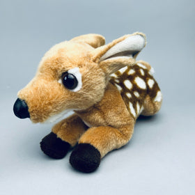 Aurora Miyoni Stuffed Animal White Spotted Deer 9"