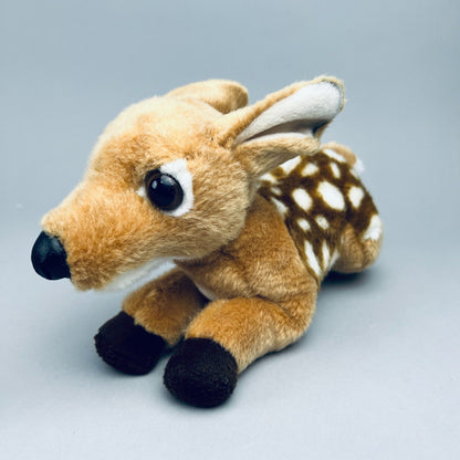 Aurora Miyoni Stuffed Animal White Spotted Deer 9"