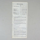 New York Philadelphia Pennsylvania Railroad Time Table December 5, 1965