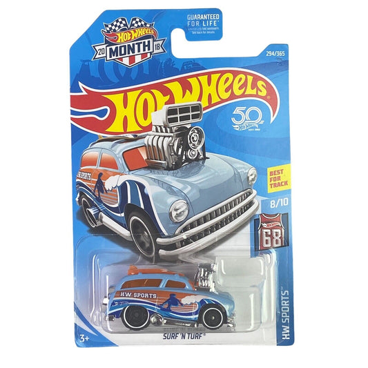 Hot Wheels Surf 'N Turf FJW31-D9WMT 294/365 HW Sports 8/10